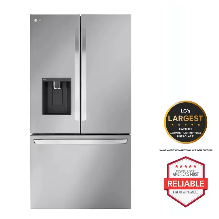 [3 - LCFC26XSS] 26 cu. ft. Smart Counter-Depth MAX™ French Door Refrigerator