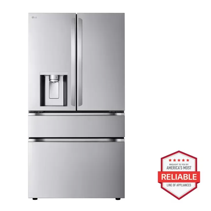 [5 - LF29H8330S] 29 cu. ft. Smart Standard-Depth MAX™ 4-Door French Door Refrigerator