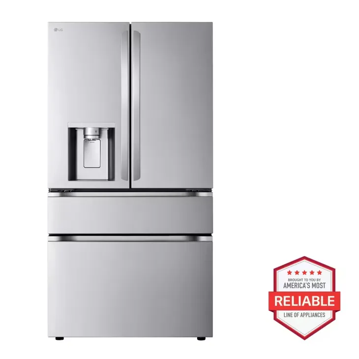 [6 - LF25G8330S] 25 cu. ft. Smart Counter-Depth MAX™ 4-Door French Door Refrigerator