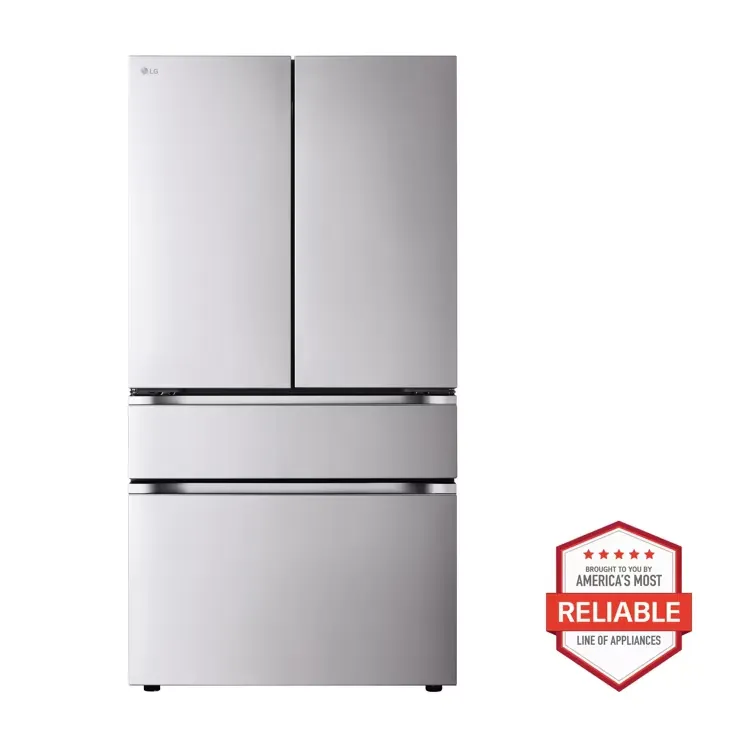 [14 - LF26C8210S] 26 cu. ft. Smart Counter-Depth MAX™ 4-Door French Door Refrigerator
