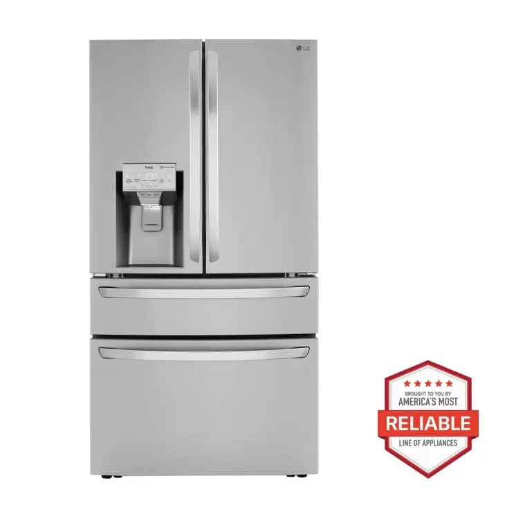 [41 - LRMXS3006S] 30 cu. ft. Smart Standard-Depth MAX™ 4-Door French Door Refrigerator