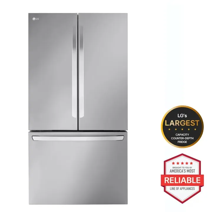 [50 - LRFLC2706S] 27 cu. ft. Smart Counter-Depth French Door Refrigerator