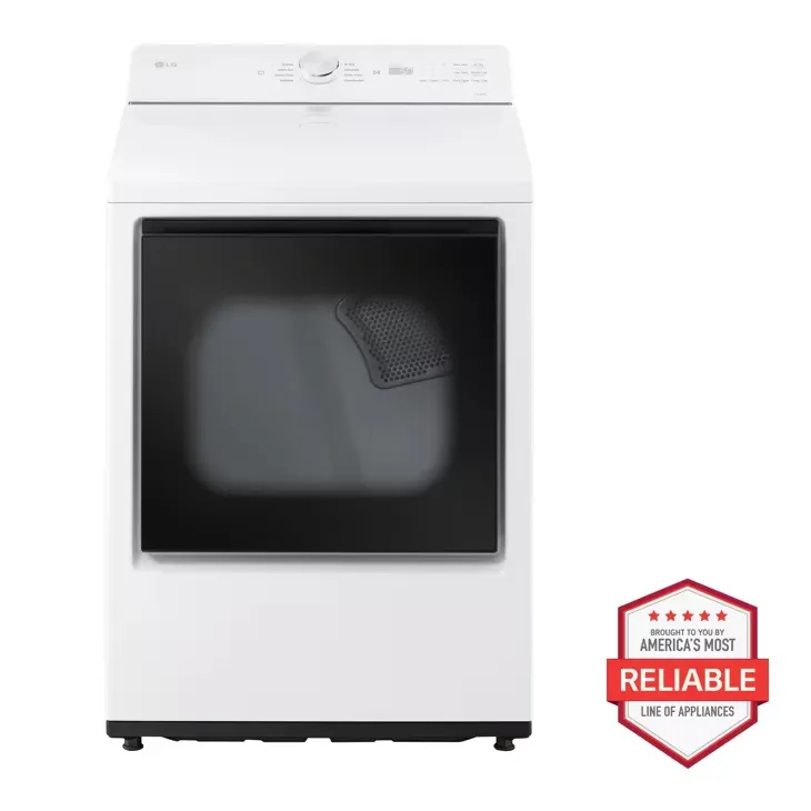 [75 - DLG8201W] 7.3 cu. ft. Smart Gas Dryer