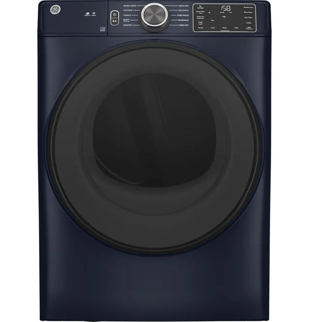 [125 - GFD55ESPR3RS] GE 7.8 cu. ft. Smart Front Load Electric Dryer
