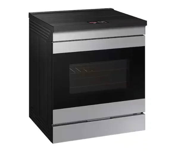 [145 - NSI6DG9900SR] Samsung Bespoke 6.3 cu. ft. Slide-In Induction Range with Smart Oven Camera